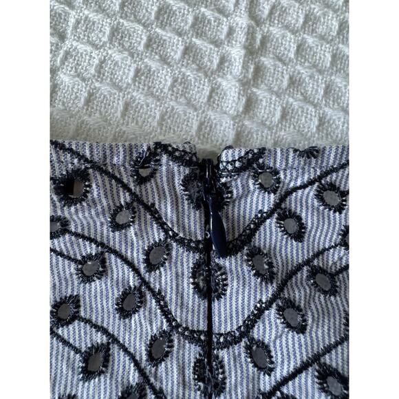 derek lam Crosby top eyelet blue S 100% Cotton - Picture 3 of 9